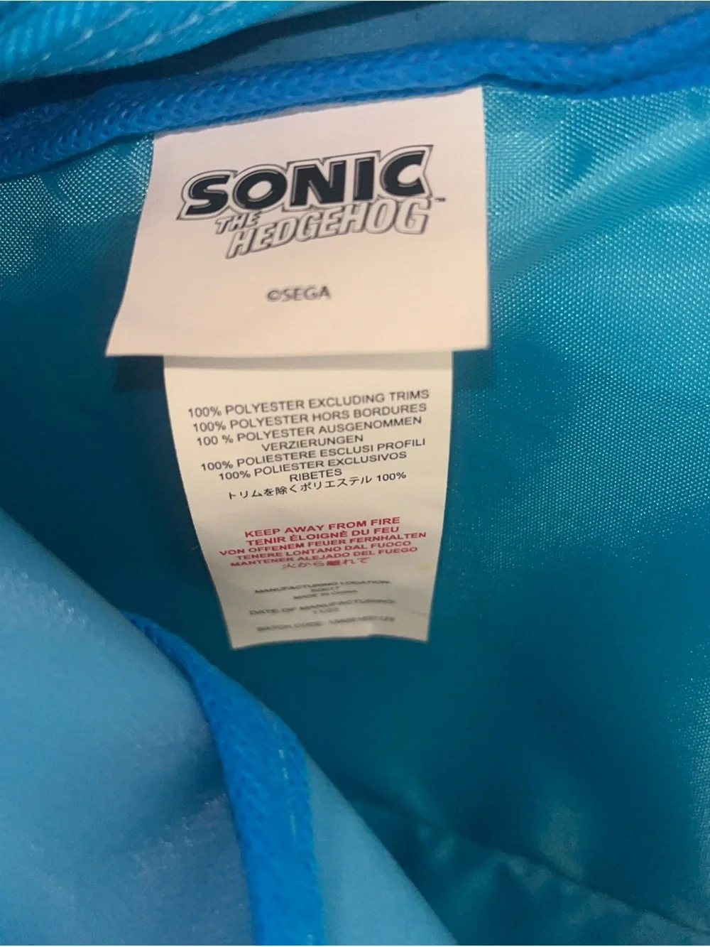 Sonic official hedgehog